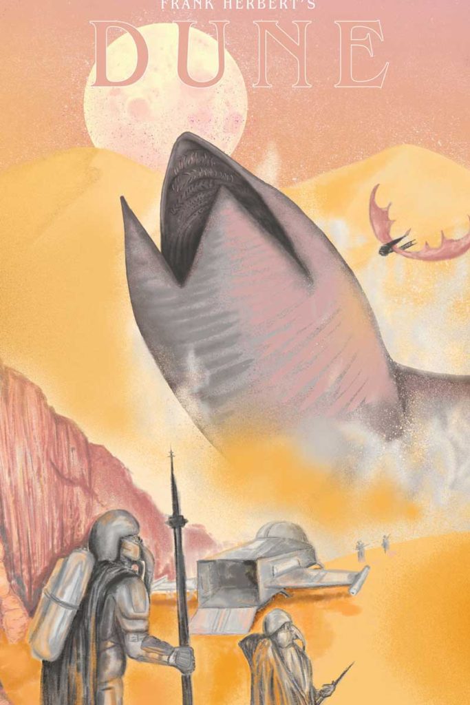 frank herbert dune poster